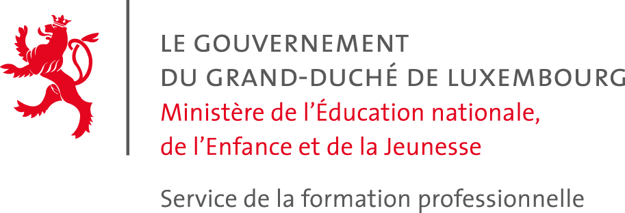 Logo Nei Formatioun: 1re DAP – 1 Joer, 1 Beruff